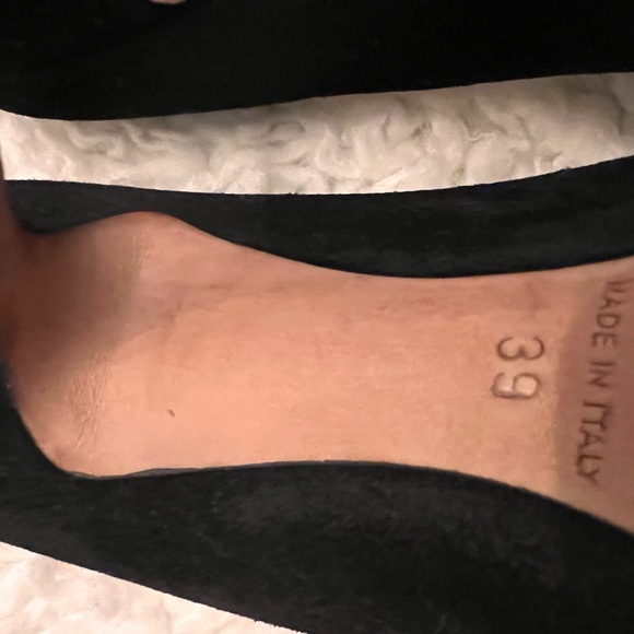 Christian Dior Suede Black Pump Heels size 39/US 9 - Picture 7 of 13